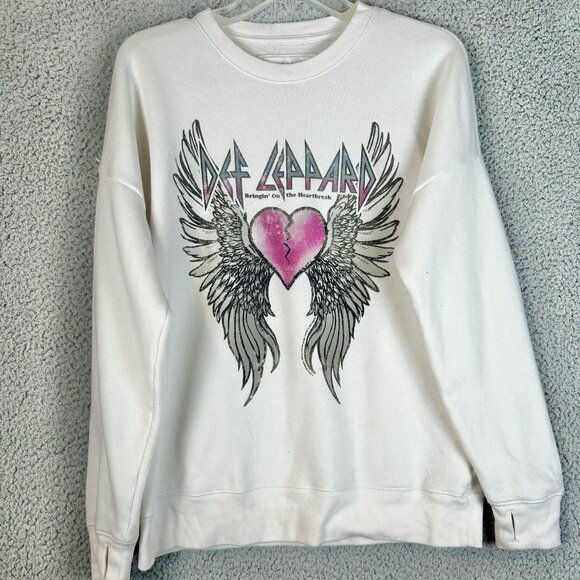 Abercrombie & Fitch Other - Girls Abercrombie Kids Size 15/16 Def Leppard Graphic Sweatshirt Womens Medium